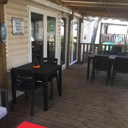 Plage De Contis, Camping Siblu 3*, Parc Aquatique, Piscines Chauffees.